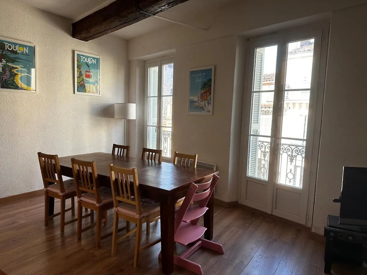 T3 Chaleureux - Vieux Toulon - Proche Port Apartment